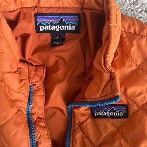 Patagonia Vibrant Orange Quilted Jacket